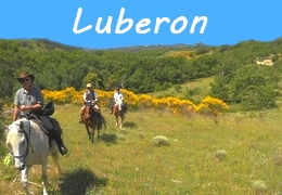 rando a cheval Luberon