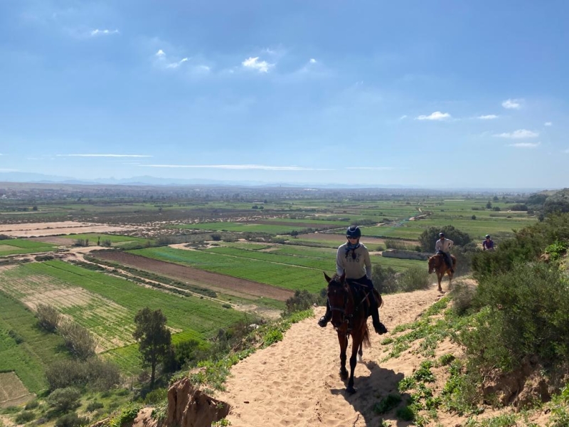 randonnée équestre Maroc