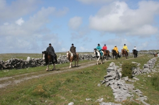 rando cheval en Irlande