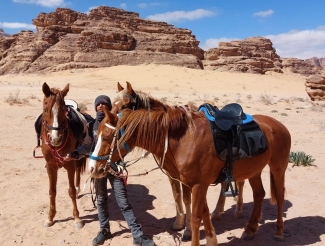 rando cheval Jordanie